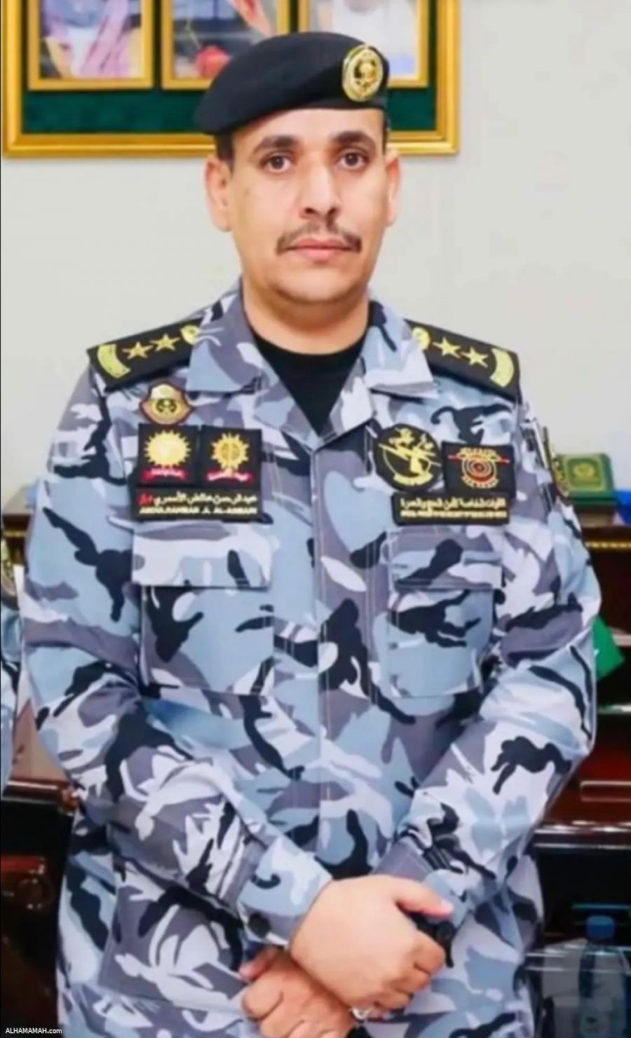 ترقية | عبدالرحمن بن عائض بن عكشان إلى رتبة عقيد بالقوات الخاصة بأمن الحج والعمرة