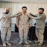 ترقية | إبراهيم بن عائض بن فهران إلى رتبة ملازم أول بالقوات البرية